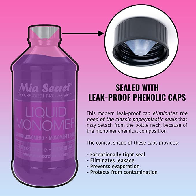 Mia Secret Liquid EMA Monomer 8oz