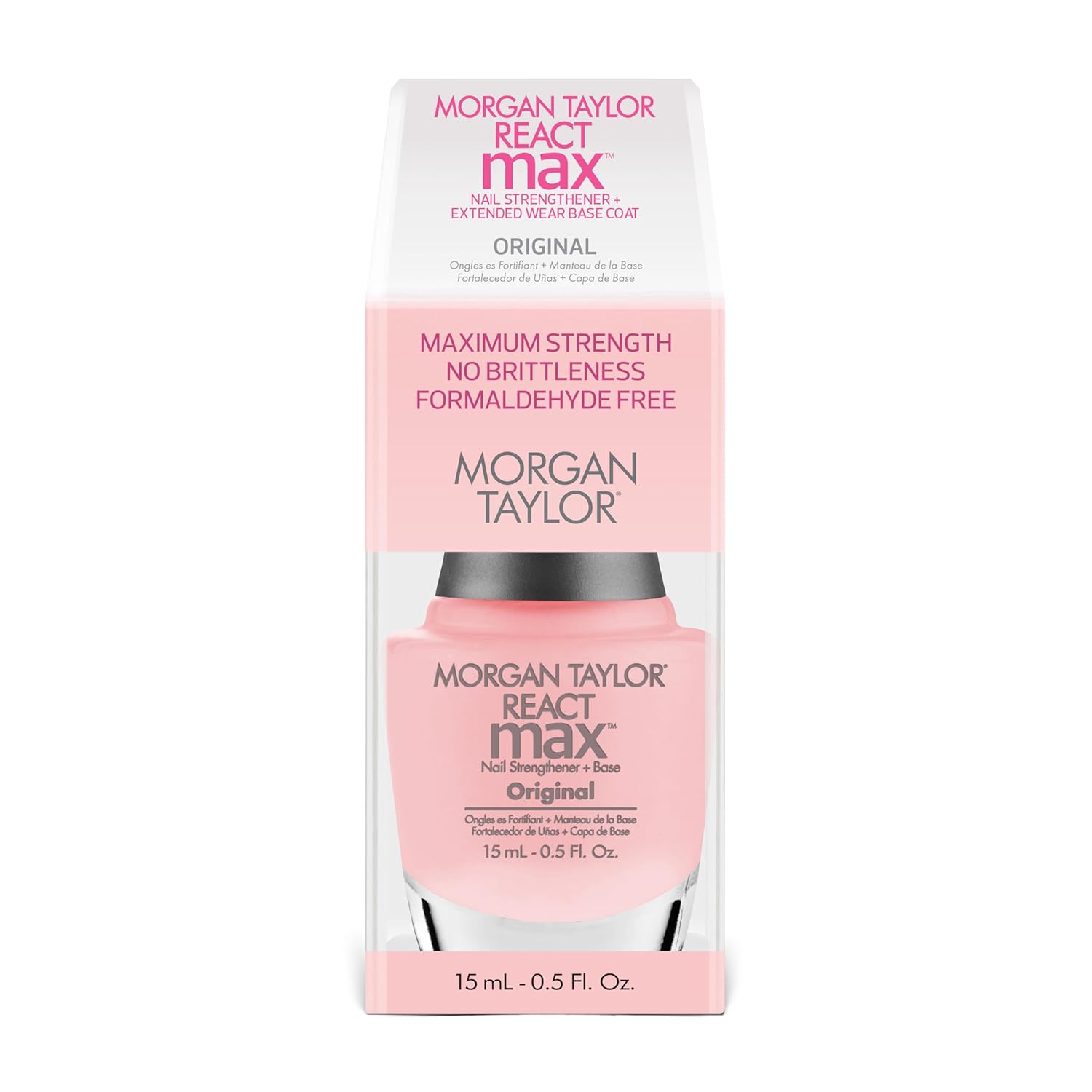 BUY 1 GET 1 FREE Morgan Taylor REACTmax Base Coat