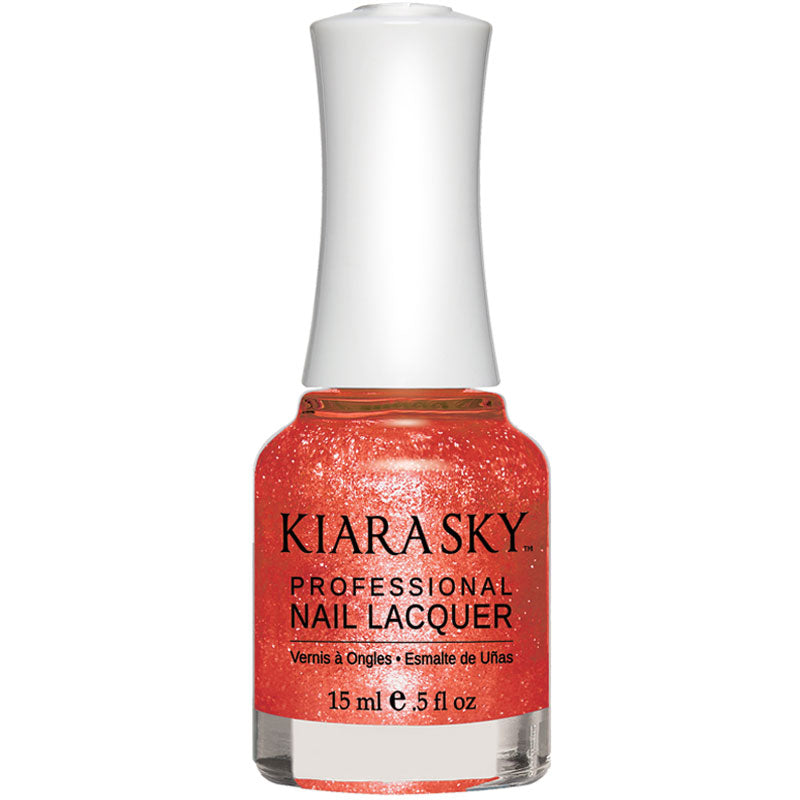 Kiara Sky Nail Polish N424 I'm Not Red-E Yet 0.5 oz