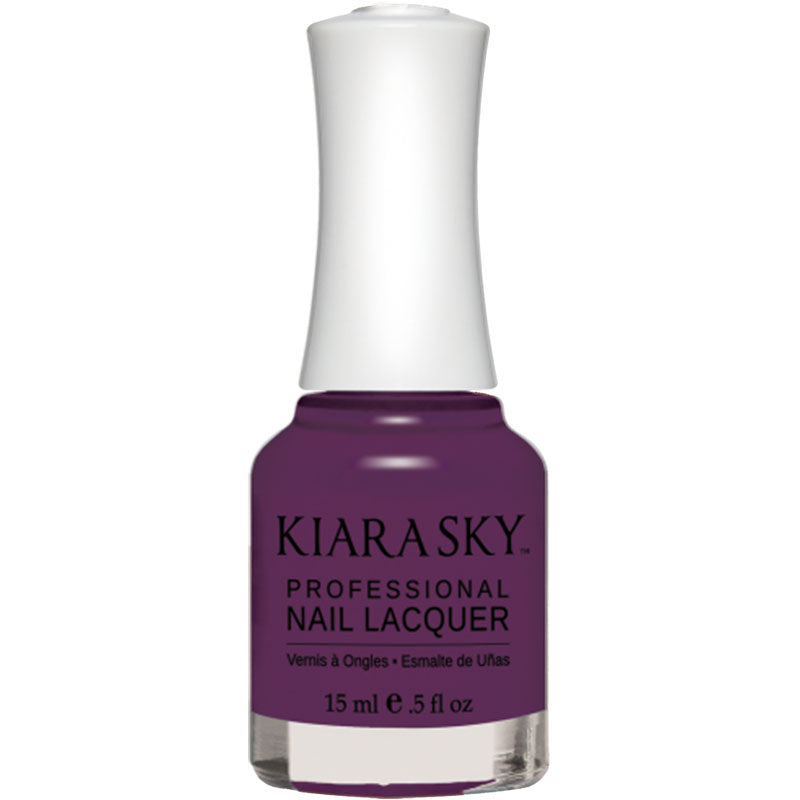 Kiara Sky Nail Polish N445 Grape Your Attention 0.5 oz