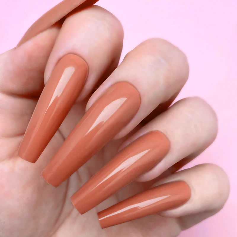Kiara Sky N5007 Chai Spiced Latte nail swatch