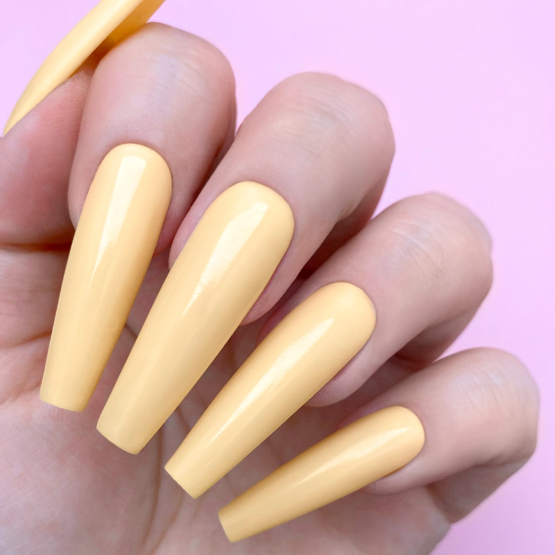 Kiara Sky N5014 Honey Blonde nail swatch