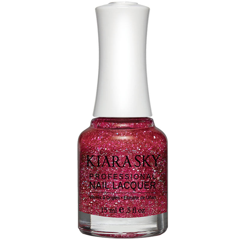 Kiara Sky Nail Polish N522 Strawberry Daiquiri 0.5 oz