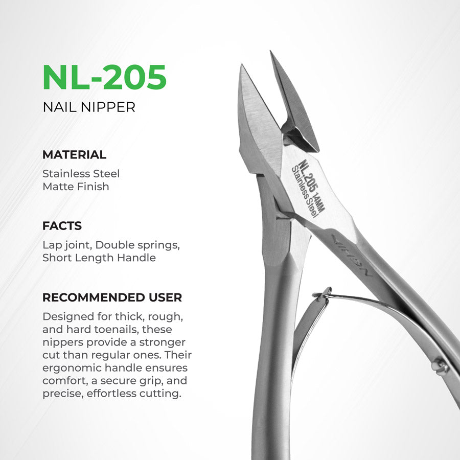 NGHIA Nail Nipper Stainless Steel - NL-205 14MM