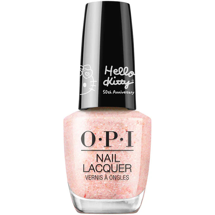 OPI x Hello Kitty Nail Lacquer HK02 Big Celebration 0.5 oz (Sheer)