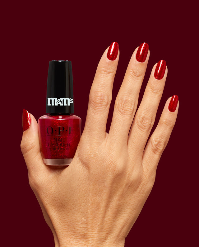 OPI X M&M's Holiday Nail Polish 2026 Collection (HRT01 - HRT12)
