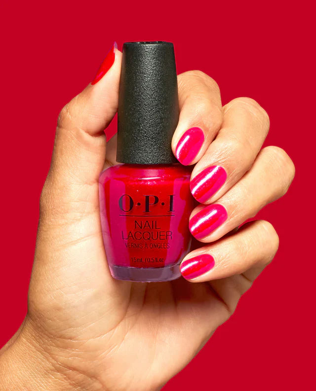 OPI Nail Lacquer Polish S072 Big Apple Energy 0.5oz (Shimmer)