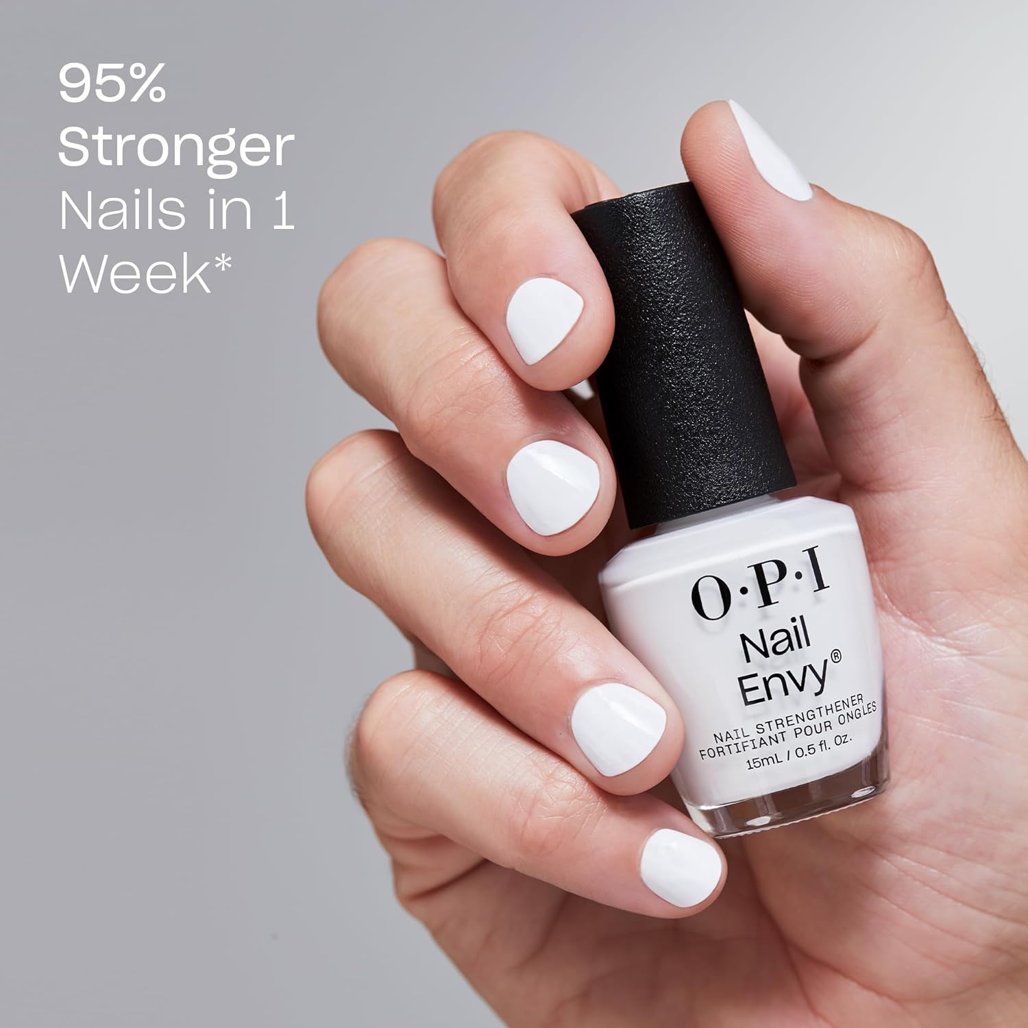 OPI Nail Envy Nail Strengthener Strength 0.5 oz - Apine Snow