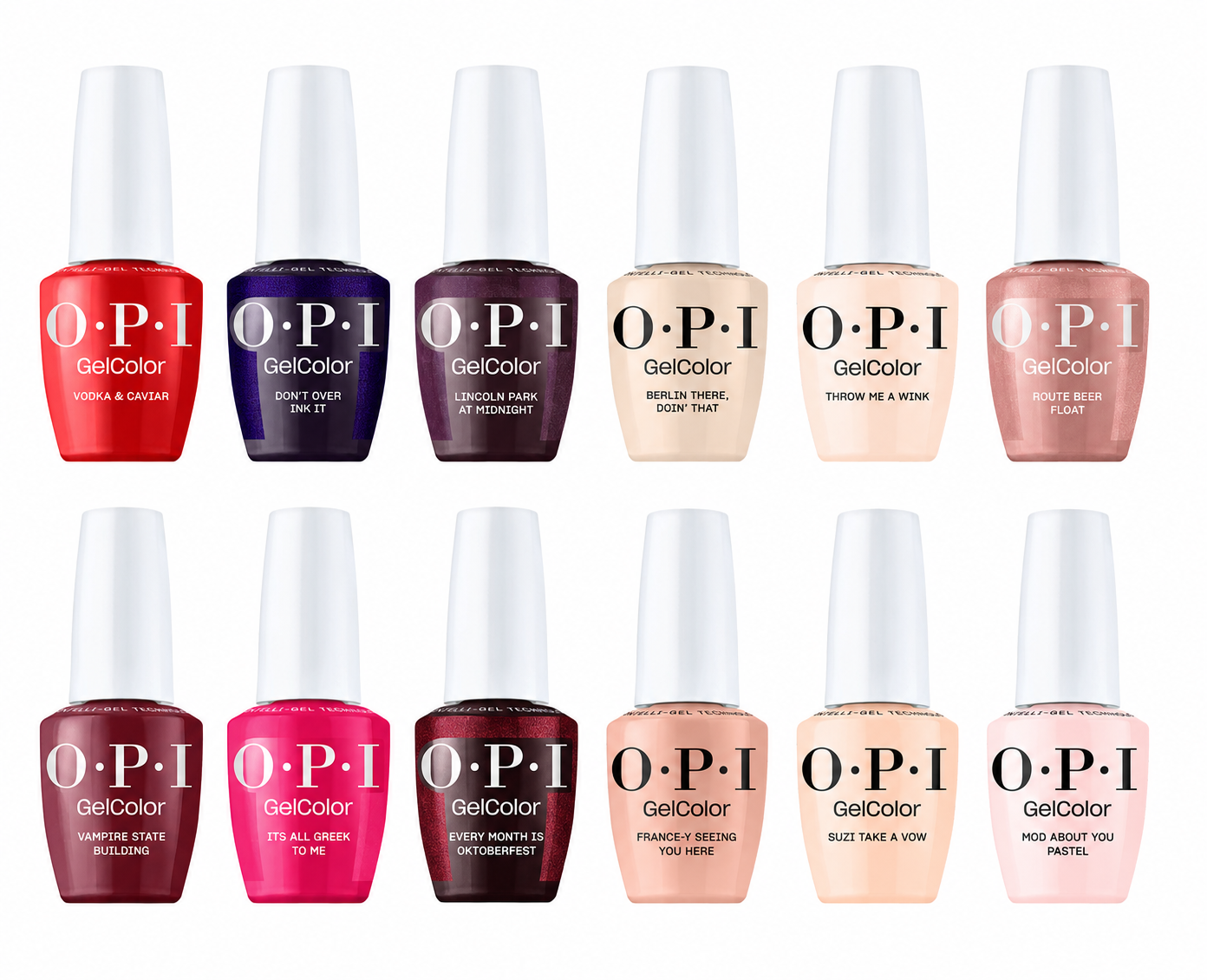 OPI GelColor Most Requested Fall 2026 Collection
