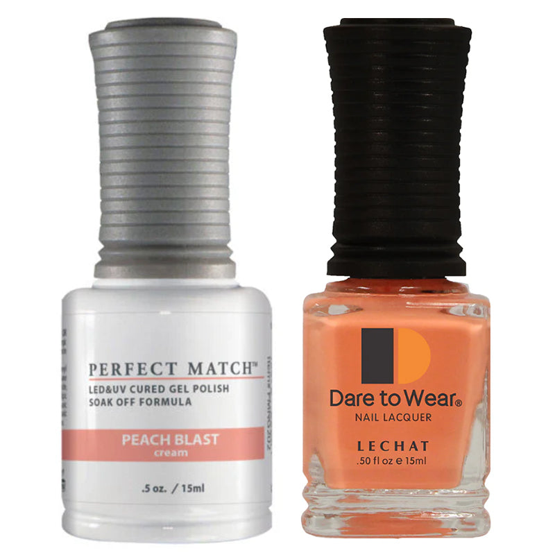 LeChat Perfect Match Soak Off Gel Polish PMS202 Peach Blast