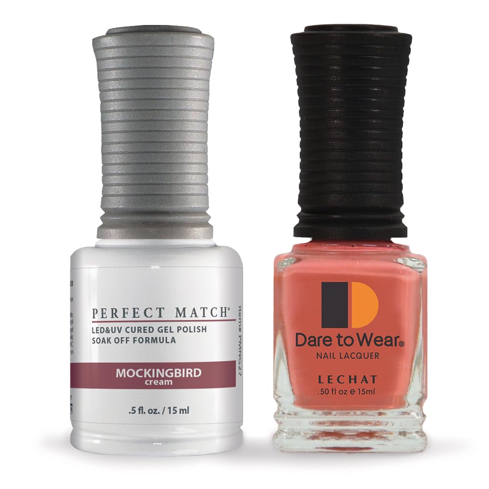 LeChat Perfect Match Soak Off Gel Polish PMS27 MockinBird