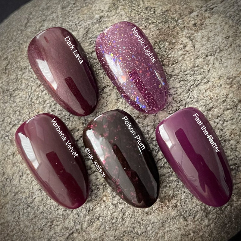 CLEARANCE SALE - CND Shellac Gel Polish Poison Plum 0.25oz
