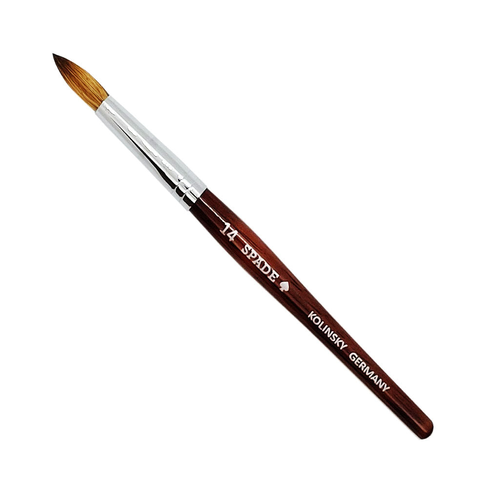Spade Kolinsky Germany Acrylic Brush #14