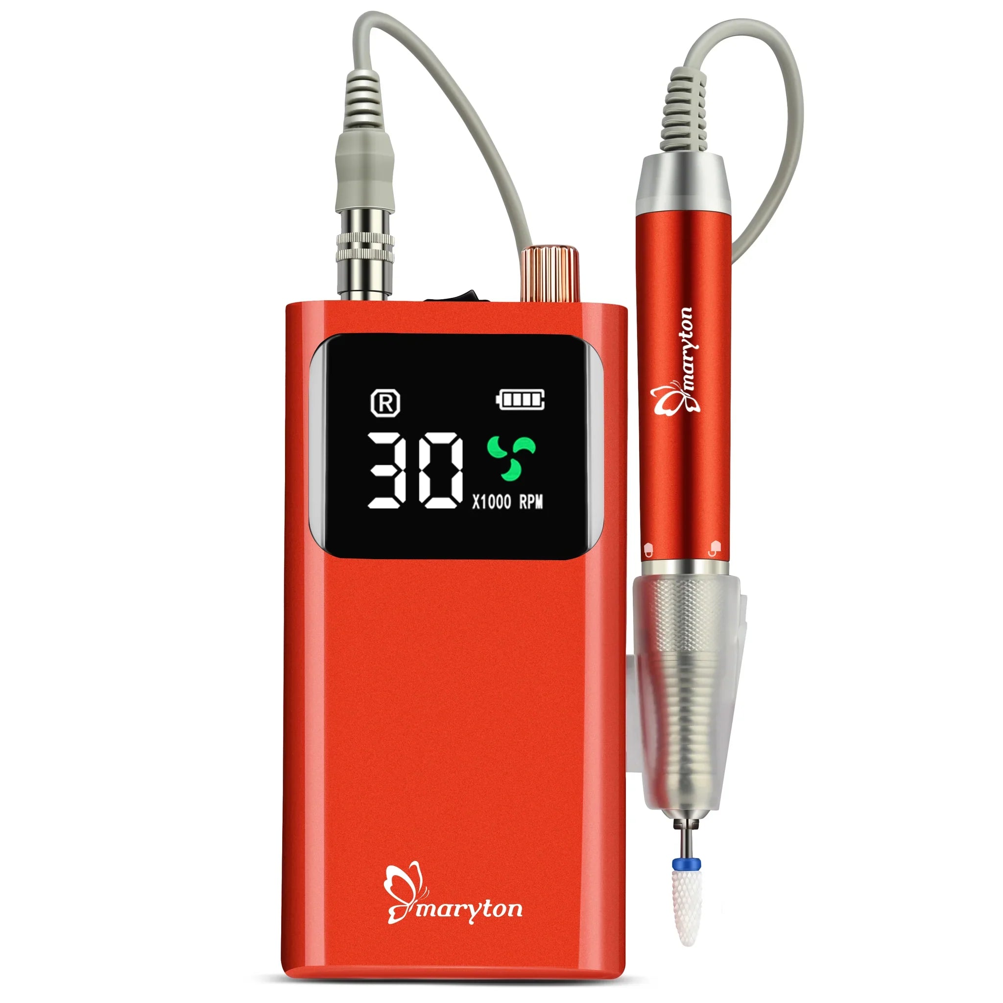 Maryton Portable Rechargeable E-File Electric Nail Drill