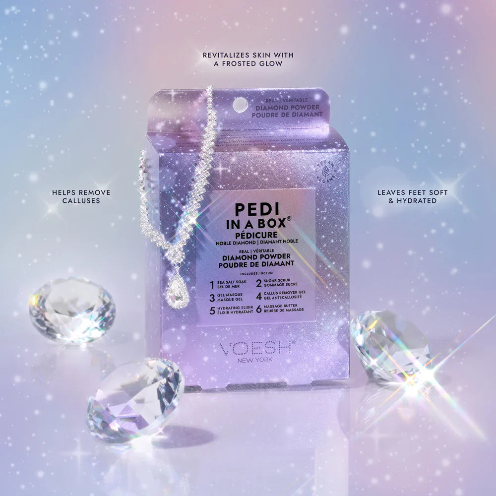 Voesh Pedi In A Box 6 Step Pedicure Noble Diamond Powder