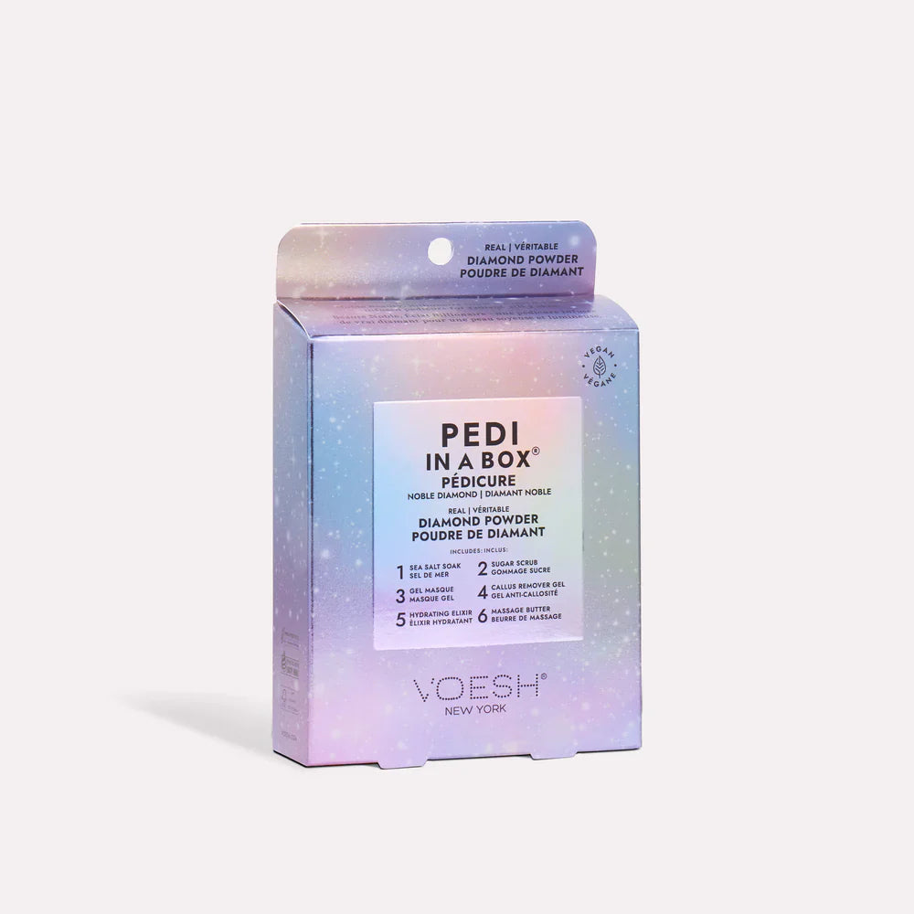 Voesh Pedi In A Box 6 Step Pedicure Noble Diamond Powder