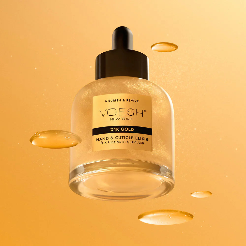 Voesh Hand & Cuticle Elixir 24K Gold 1.69oz