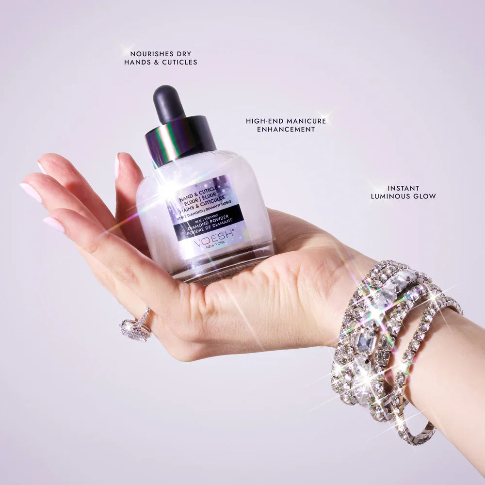Voesh Hand & Cuticle Elixir Noble Diamond Powder 1.69oz
