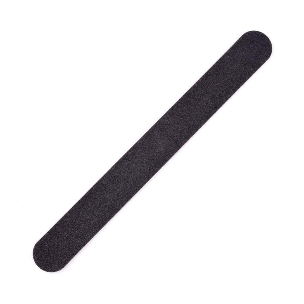 Karlash Professional Double Sided Emery Board 7" Black Nail File 100/100 Grit 50pcs