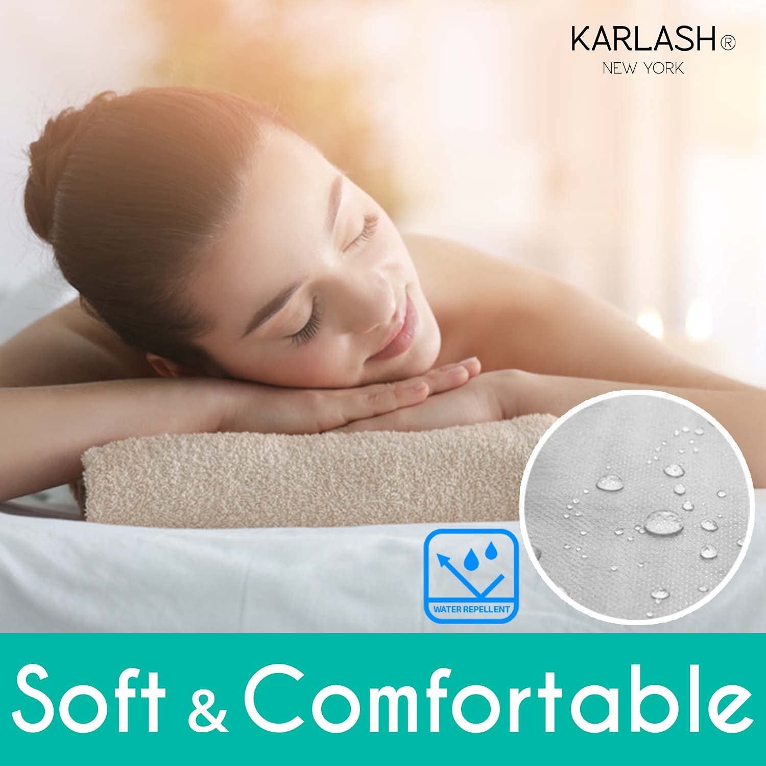 Karlash Non Woven Bed Sheet Roll for Massage Table 30gms Thick