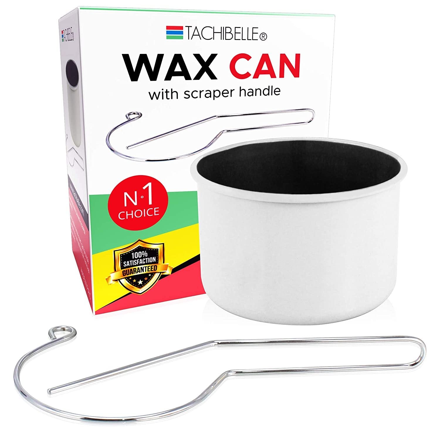 Tachibelle Empty WAX CAN with SCRAPER HANDLE