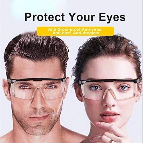 Safety Glasses Clear Lens - Protective Goggles for Eye Protection (BULK DISCOUNT)