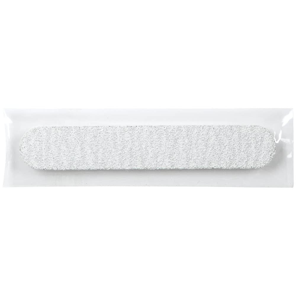 Mini Nail File Zebra 100/100 Grit, Individually Wrapped
