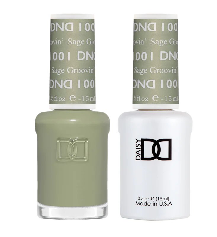 DND Matching Polish Set Gel & Lacquer 1001 Sage Groovin
