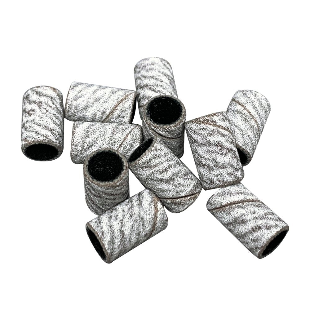 Karlash Professional Nail Sanding Bands Zebra Fine Grit File + Free 2 Mandrel