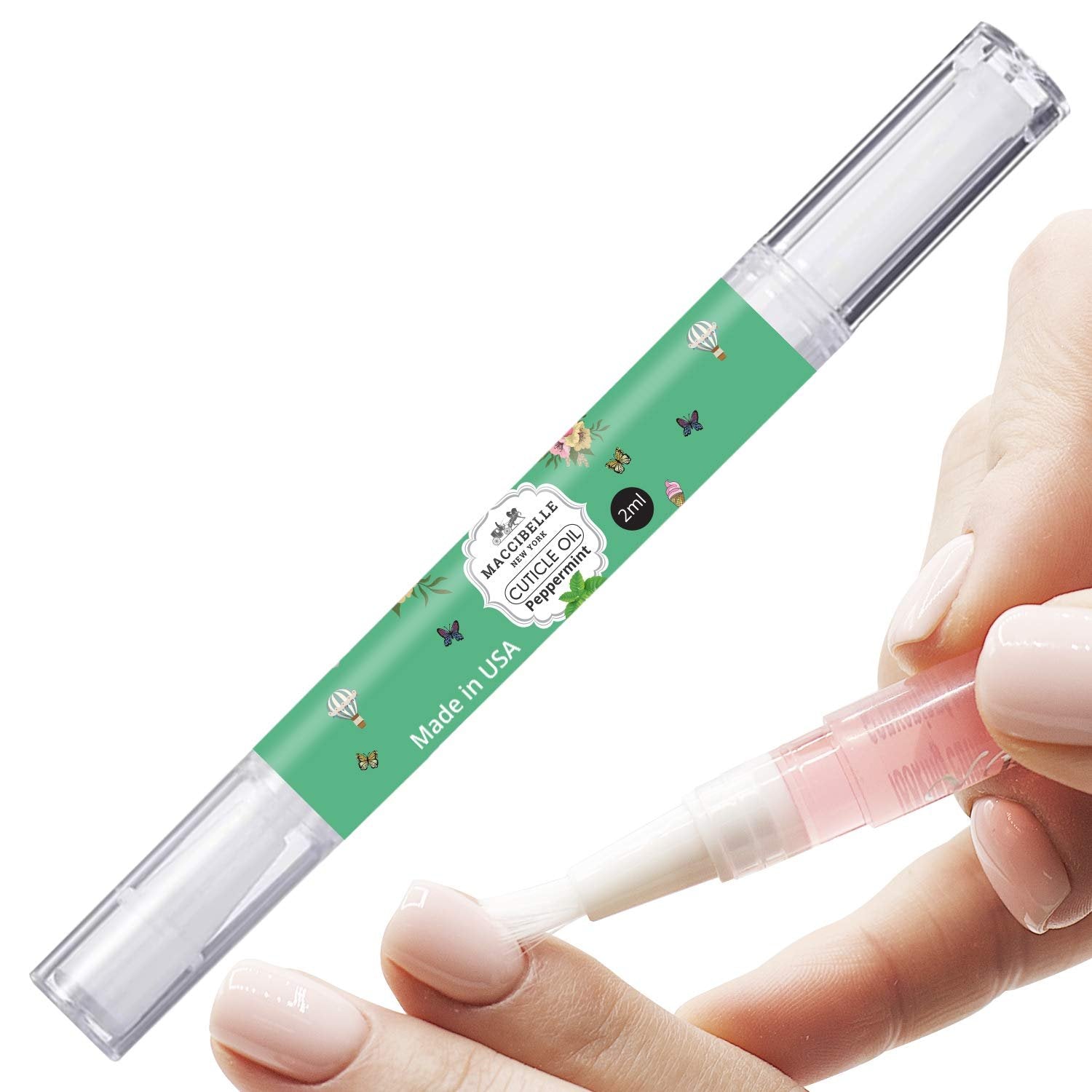Maccibelle Cuticle & Nail Oil Pen 2ml Heals Dry Cracked Cuticles (BULK DISCOUNT)