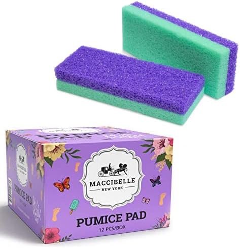 Maccibelle Salon Foot Pumice and Scrubber for Feet and Heels Callus and Dead Skins