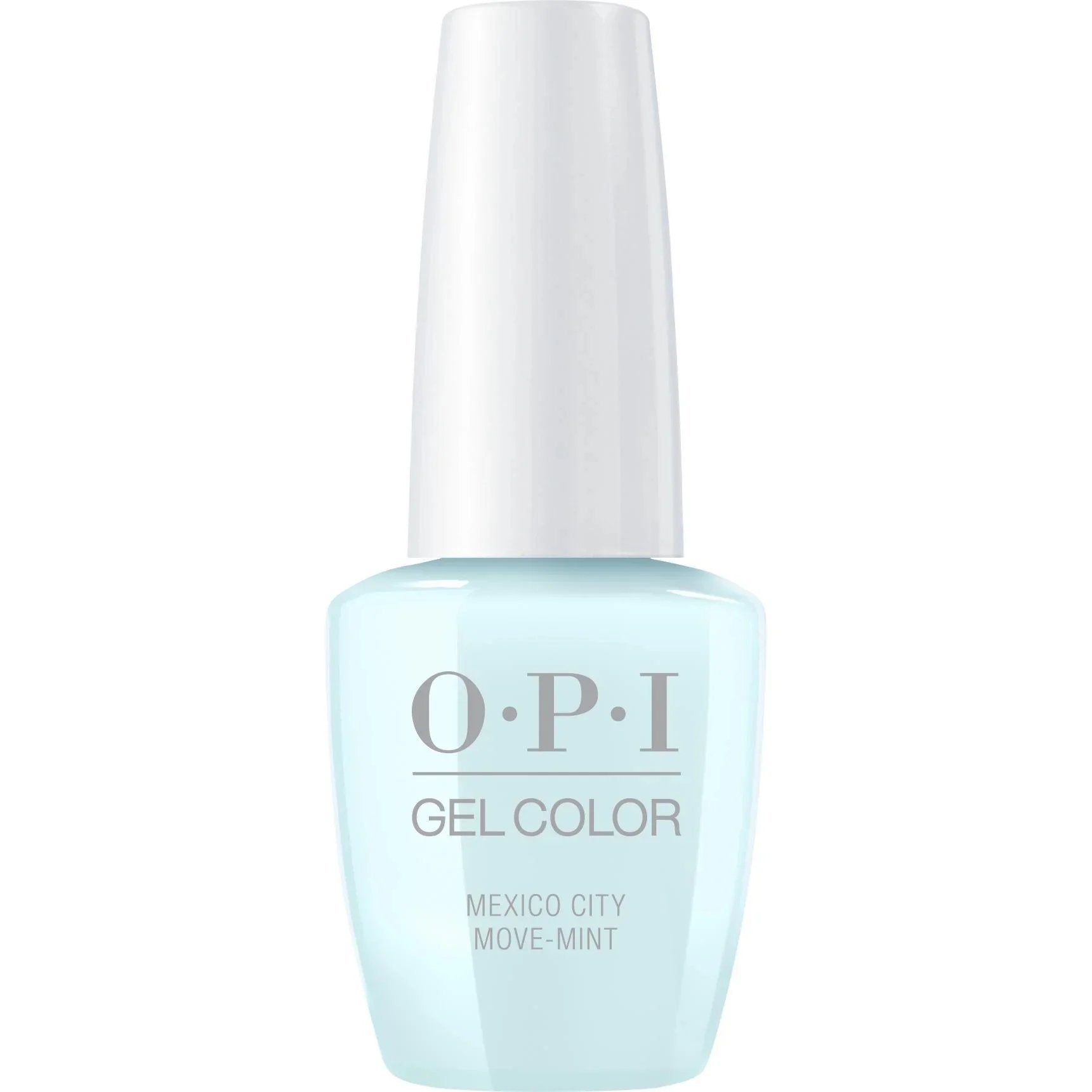 (Old Formula) OPI Gel Color Soak-Off Gel Lacquer M83 Mexico City Move-Mint 0.5 oz
