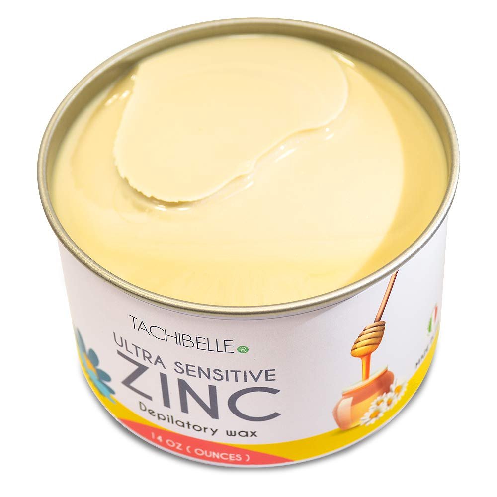 Tachibelle Depilatory Wax Hair Removal Zinc Wax 14 Oz