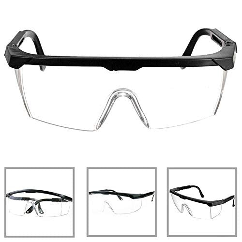Safety Glasses Clear Lens - Protective Goggles for Eye Protection (BULK DISCOUNT)