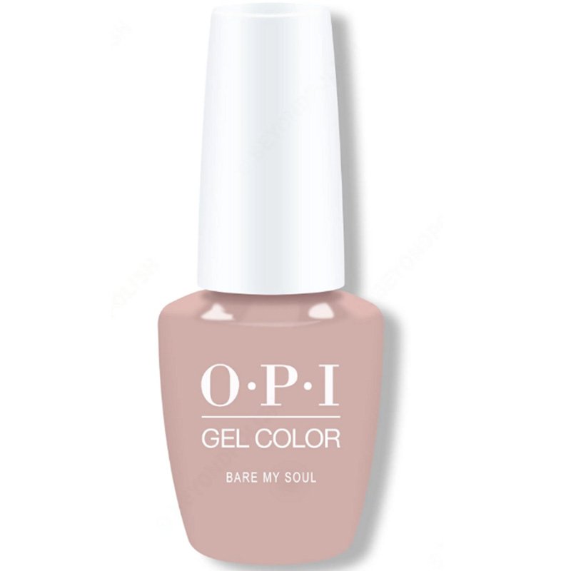 (Old Formula) OPI GelColor Polish GCSH4 Bare My Soul 0.5 oz/15 ml (Sheer)