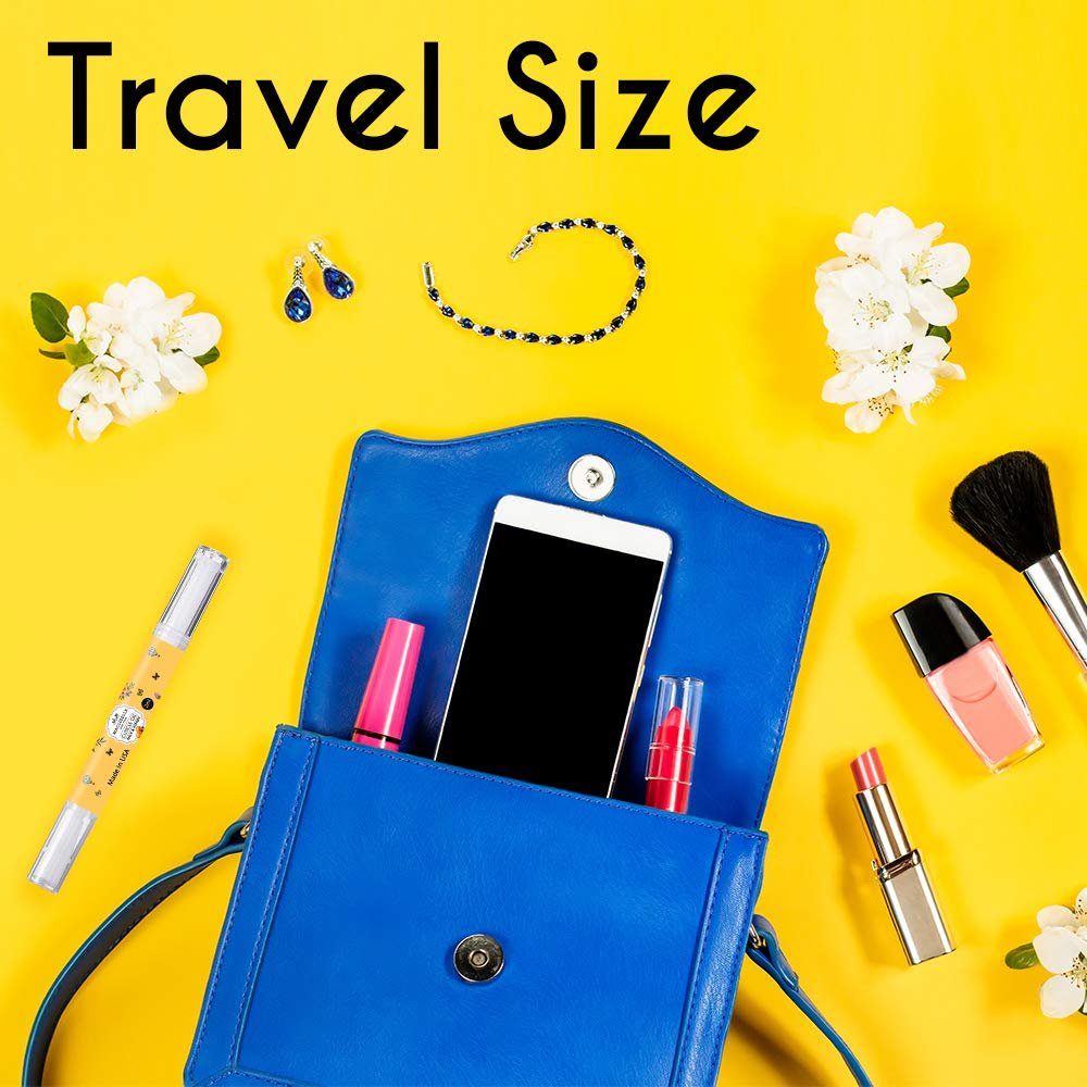 Maccibelle 4 PCS Pomegranate Pure Cuticle & Nail Oil Pen 2ml Heals Dry Cracked Cuticles.