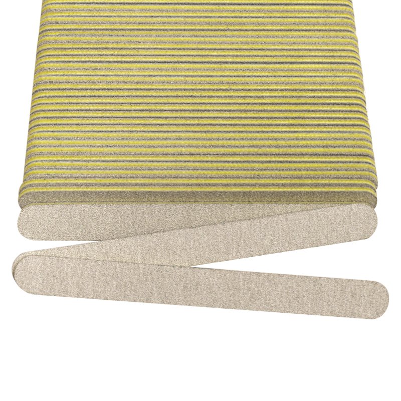 Best File Double Sided Zebra Nail File 80/100 Grit - 50 Count