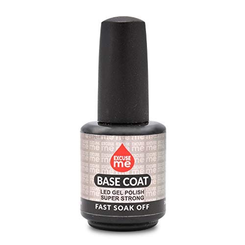 Karlash Excuse Me Fast Soak Off LED Gel Polish Super Strong Base Coat 15 ml / 0.5 oz