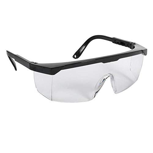 Safety Glasses Clear Lens - Protective Goggles for Eye Protection (BULK DISCOUNT)
