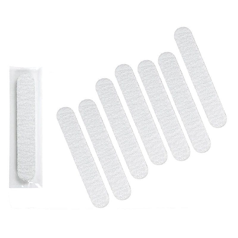 Mini Nail File Zebra 100/100 Grit, Individually Wrapped