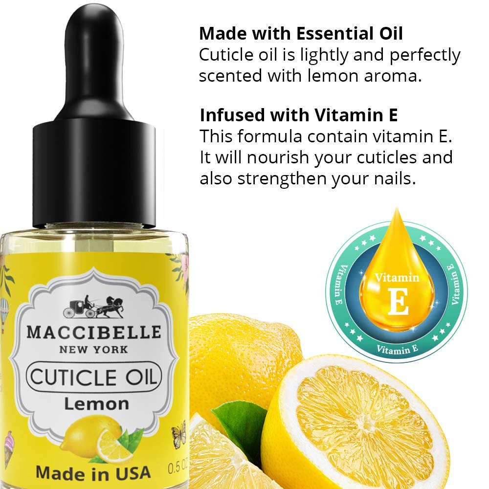 Maccibelle Cuticle Oil 0.5 oz Heals Dry Cracked Cuticles (BULK DISCOUNT)