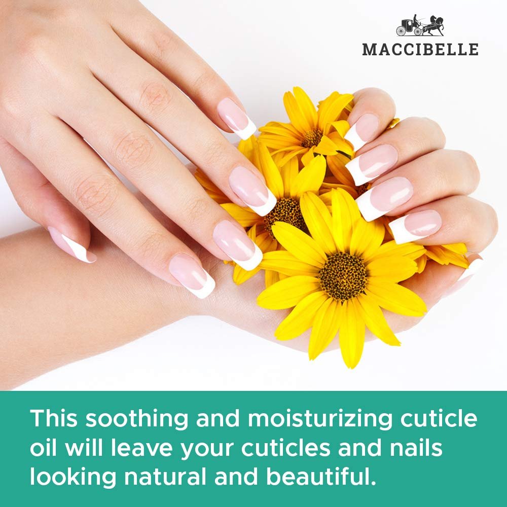 Maccibelle Cuticle Oil 0.5 oz Heals Dry Cracked Cuticles (BULK DISCOUNT)