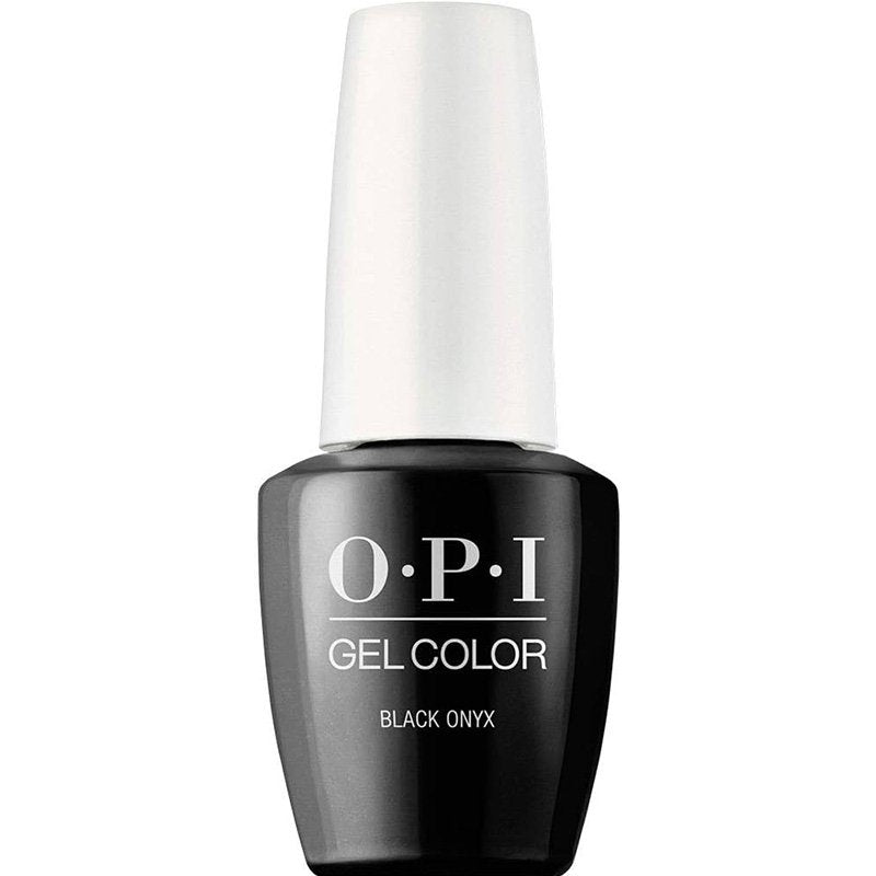 (Old Formula) OPI GelColor Polish GCT02 Black Onyx 0.5 oz/15 ml