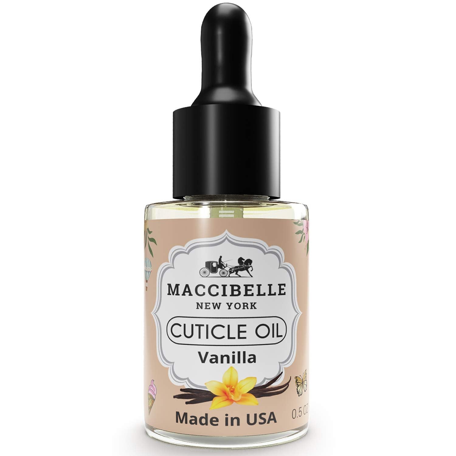 Maccibelle Cuticle Oil 0.5 oz Heals Dry Cracked Cuticles (BULK DISCOUNT)