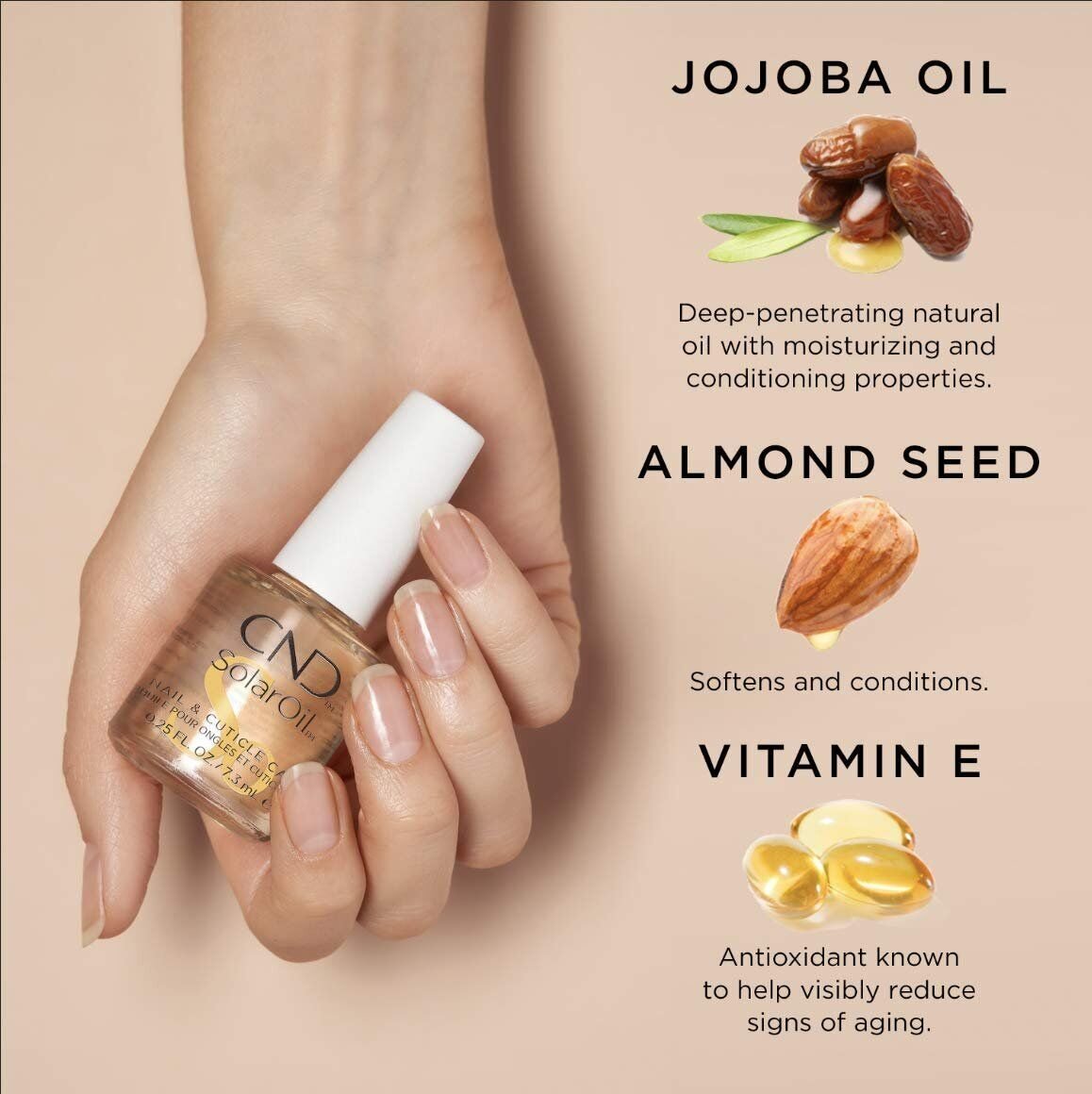 CND Solar Oil - Nail & Cuticle Conditioner 0.5 oz