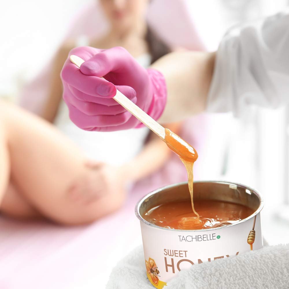 Tachibelle Depilatory Wax Hair Removal Sweet Honey Wax 14 Oz