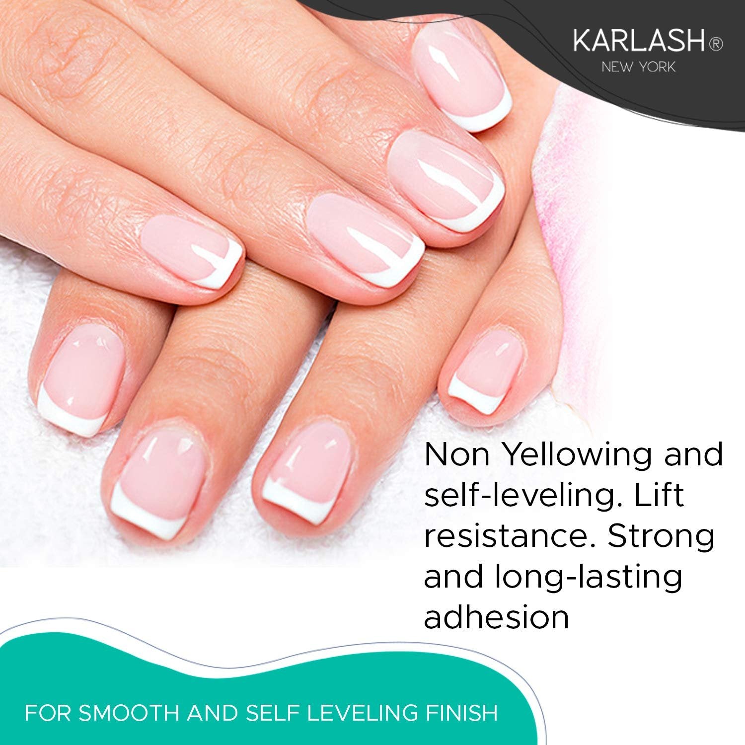 Karlash Professional Acrylic Powder French White 0.5 oz