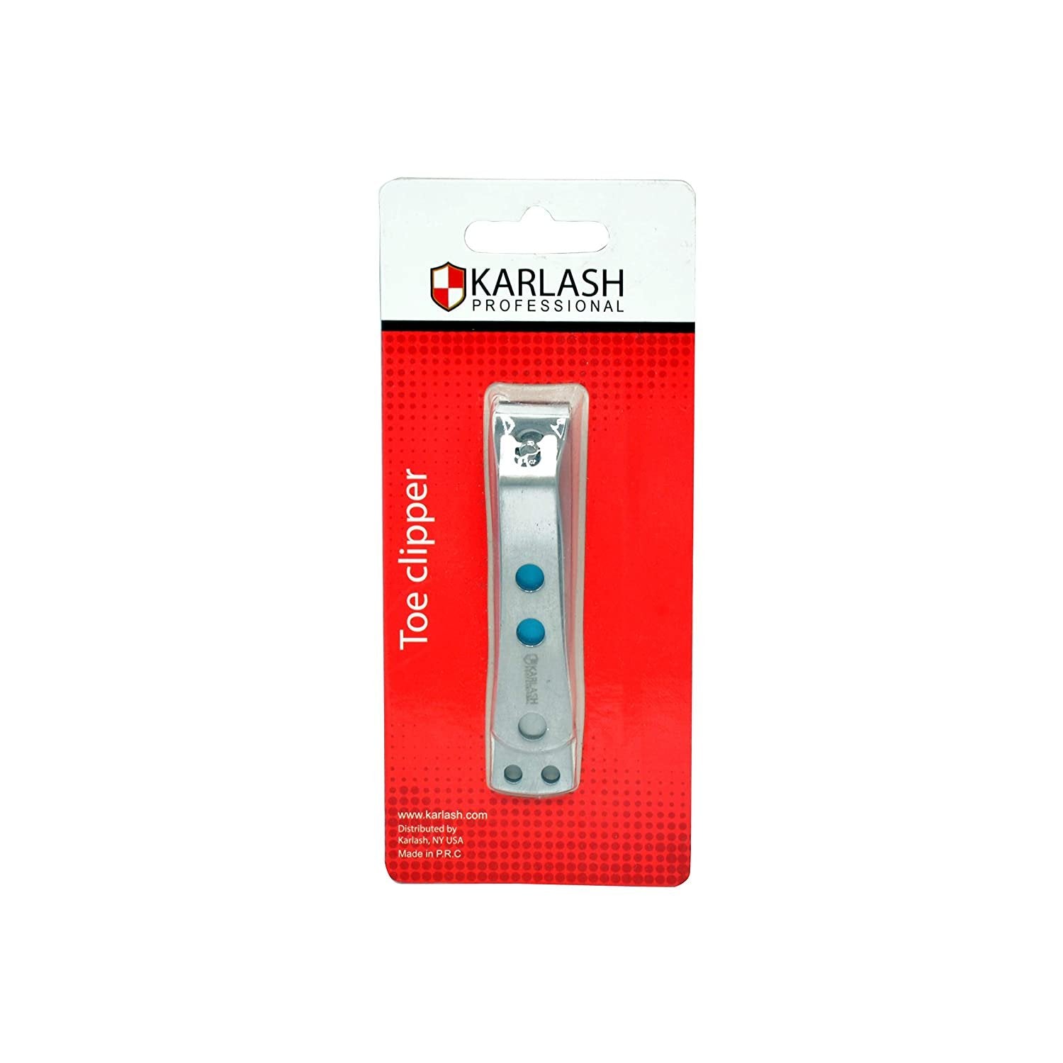 Karlash Stainless Steel Toenail Clipper for Thick Nails Extra Wide Jaw with Nail File