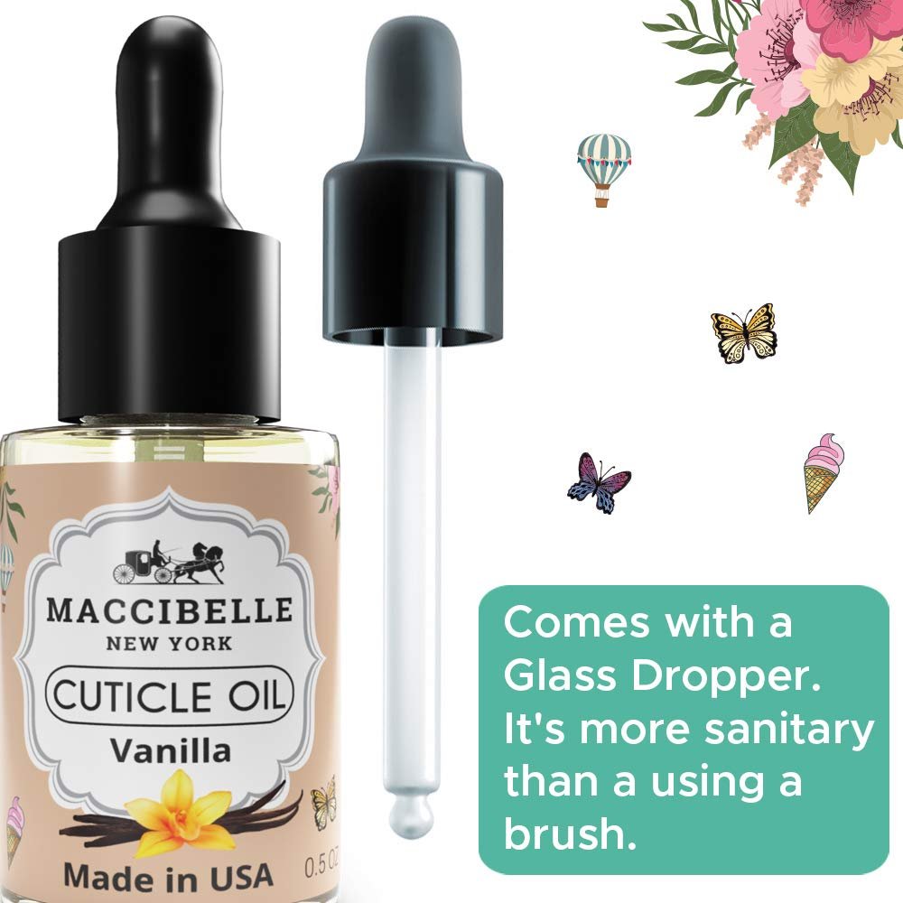 Maccibelle Cuticle Oil 0.5 oz Heals Dry Cracked Cuticles (BULK DISCOUNT)