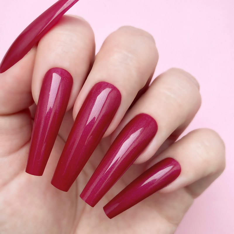Kiara Sky Nail Polish N5029 Frosted Wine 0.5 oz